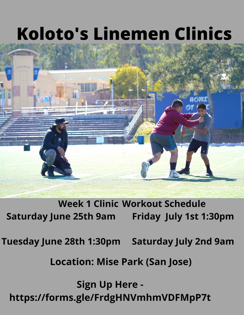 Bay Area Linemen Tap in and let’s get this work in before summer ends. Sign Up here - docs.google.com/forms/d/e/1FAI…