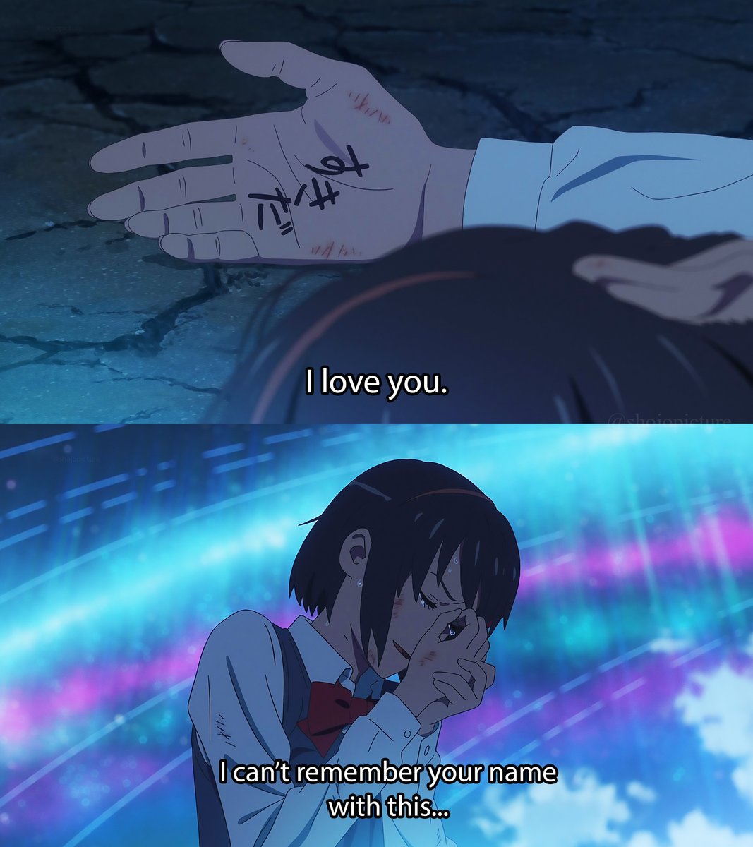 shojopicture's tweet photo. Anime : Your Name (Movie) https://t.co/lP9h4Hr6wj
