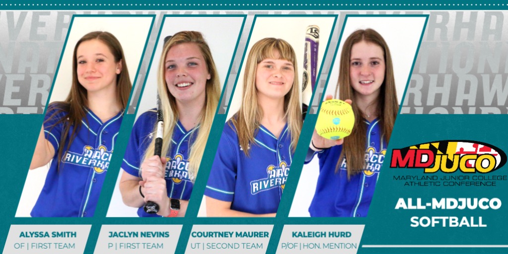 SOFT: Congrats to our All-MDJUCO honorees from <a href="/aaccsoftball/">Riverhawks Softball</a>!

aaccathletics.com/sports/sball/2…

#RiverhawkNation