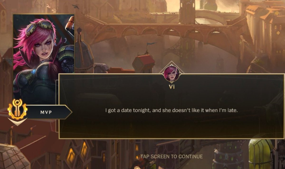 Who else remembers this Vi GvG dialogue from right before Arcane aired?

The series has come a long way with continued representation since then! 🏳️‍🌈