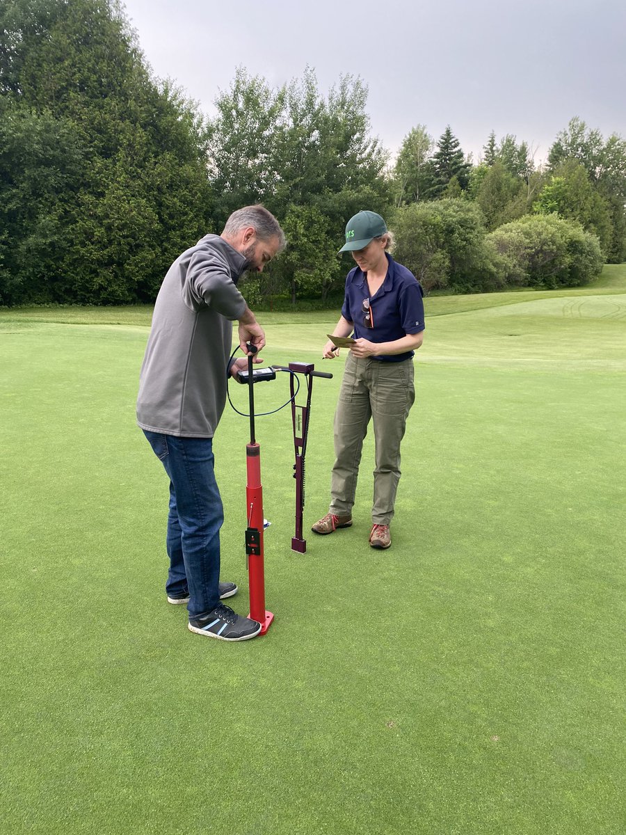 granitegcgreens's tweet photo. A little bit of everything. Wildlife, scenery, and some measuring! #GGC2022 https://t.co/NP2NaP7Vgd