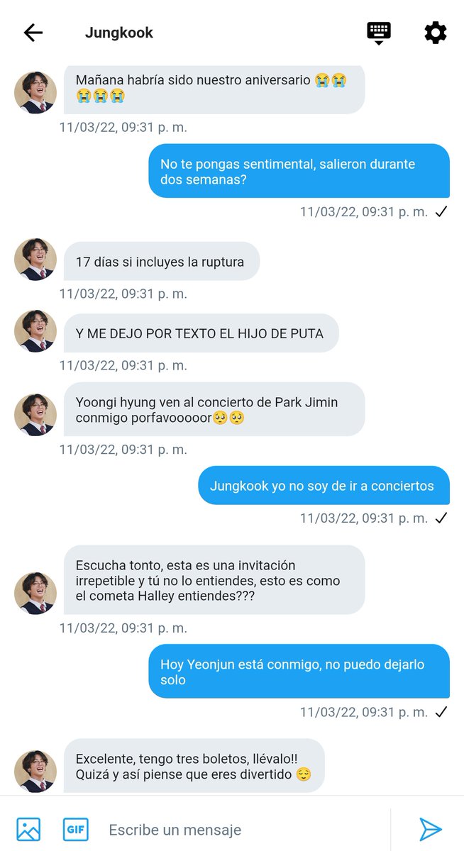 httyoonmine's tweet photo. Yoonmin au | Marry Me 💍

Dónde jm y hs son los idols del momento y deciden casarse en vivo durante su concierto en Seúl frente a más de 20 millones de personas, pero jm nunca pensó que al final, se terminaría casando con un simple y aburrido maestro de matemáticas. https://t.co/u0OtvE3c7O