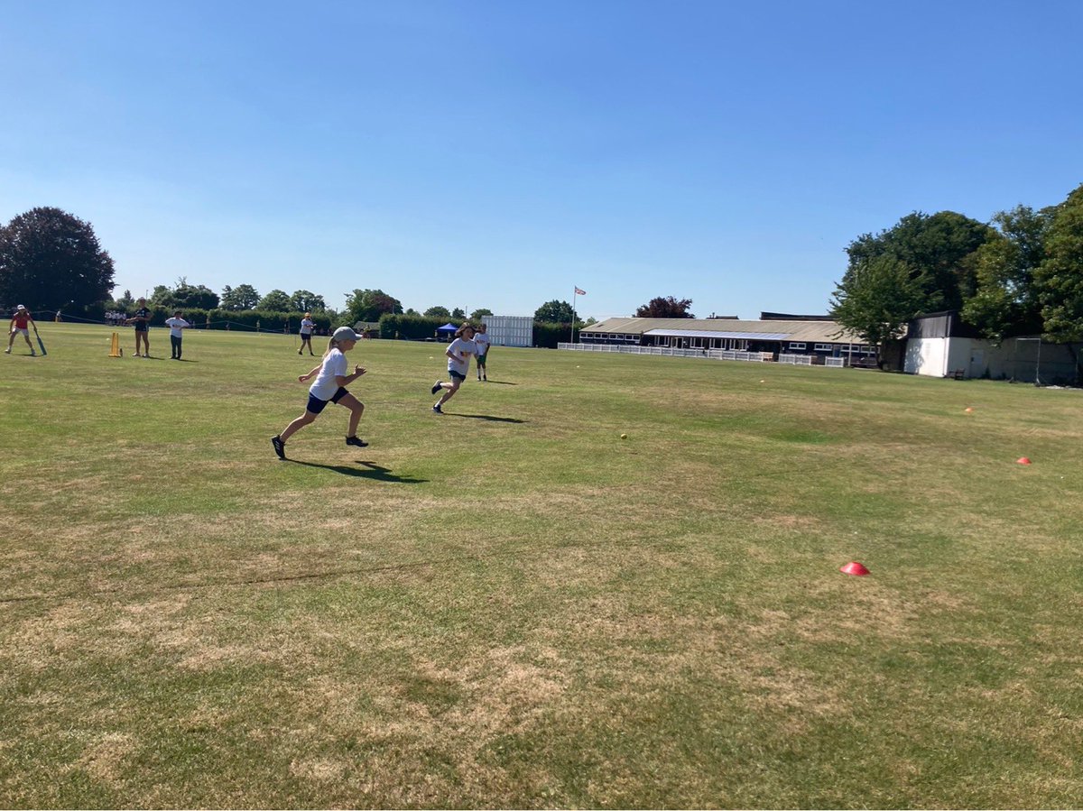 StPetersCroydon's tweet photo. Well done to our year 5&6 cricket team who took part in the Surrey Girls Cricket County Finals! They had a great day and improved every game. #cricket #girlsports #dynamocricket @surreycricket @croydonssp πππππΌ https://t.co/VgCnN1gg5M