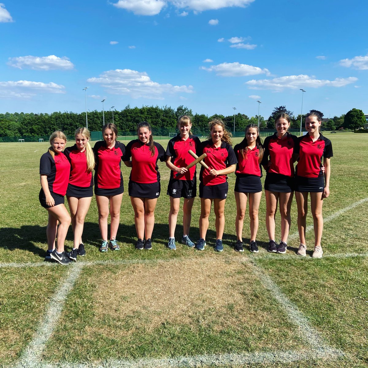 GMS_PE's tweet image. Well done to the U15 rounders team who finished runners up at the district competition this afternoon. Congratulations to worthy winners @PipersSport and thank you @WycHighSports for hosting 🥎 #SummerSport #TeamGMS