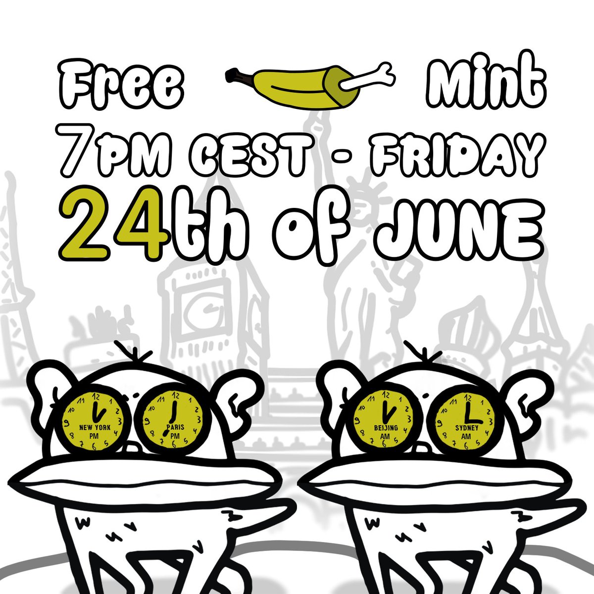 apedogwtf's tweet image. 🚨  MINT DATE + TIME  ANNOUNCEMENT  🚨  

We will mint only through our official website!

 -&amp;gt; apedog.wtf &amp;lt;-

📅DATE: Friday, 24th of June.
⏰TIME: 7PM CEST 

🎉Like/RT/TAG to win a FREE NFT airdrop 🎉

#NFTGiveaway #apedog