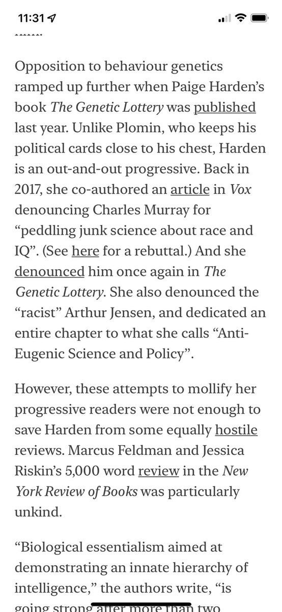 They’re coming for behavioral genetics. But honestly, the field deserves it for disavowing any polic...