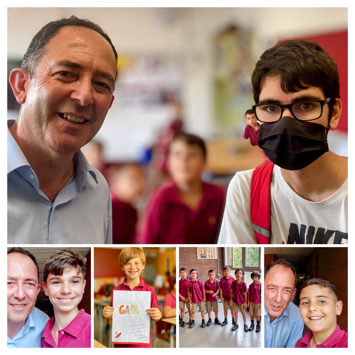 JUANANTON1O's tweet photo. Emocionante último día del curso: alguno se nos va al mercado laboral, otros a una nueva ciudad o una nueva escuela, y mis alumnos de Segundo comenzarán una nueva etapa... ¡Felices vacaciones a todos! ⛱ https://t.co/5IvPzlA6Eq