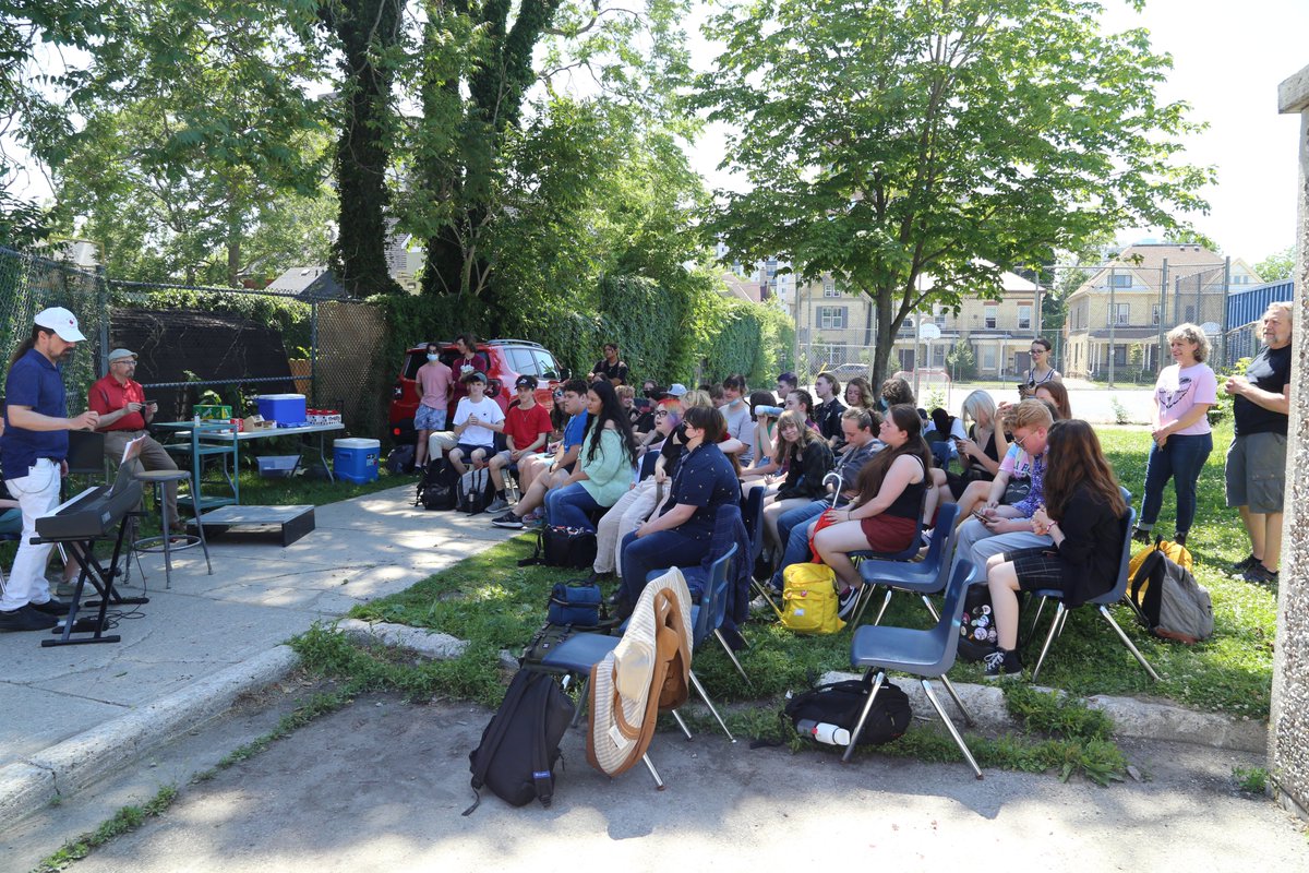 H. B. Beal Secondary (@hbbeal) on Twitter photo As a send-off to the school year & a ‘hello’ to summer, <a href="/HBBeal/">H. B. Beal Secondary</a> Singers revisit & relive their fall rehearsal venue outside of Portable C, now beautified by a new mural designed by Clarice Jennings. A great afternoon of music-making to dedicate this <a href="/bealart/">bealart</a> creation.🎶🎨<a href="/TVDSB/">Thames Valley DSB</a> As a send-off to the school year & a ‘hello’ to summer, <a href="/HBBeal/">H. B. Beal Secondary</a> Singers revisit & relive their fall rehearsal venue outside of Portable C, now beautified by a new mural designed by Clarice Jennings. A great afternoon of music-making to dedicate this <a href="/bealart/">bealart</a> creation.🎶🎨<a href="/TVDSB/">Thames Valley DSB</a>