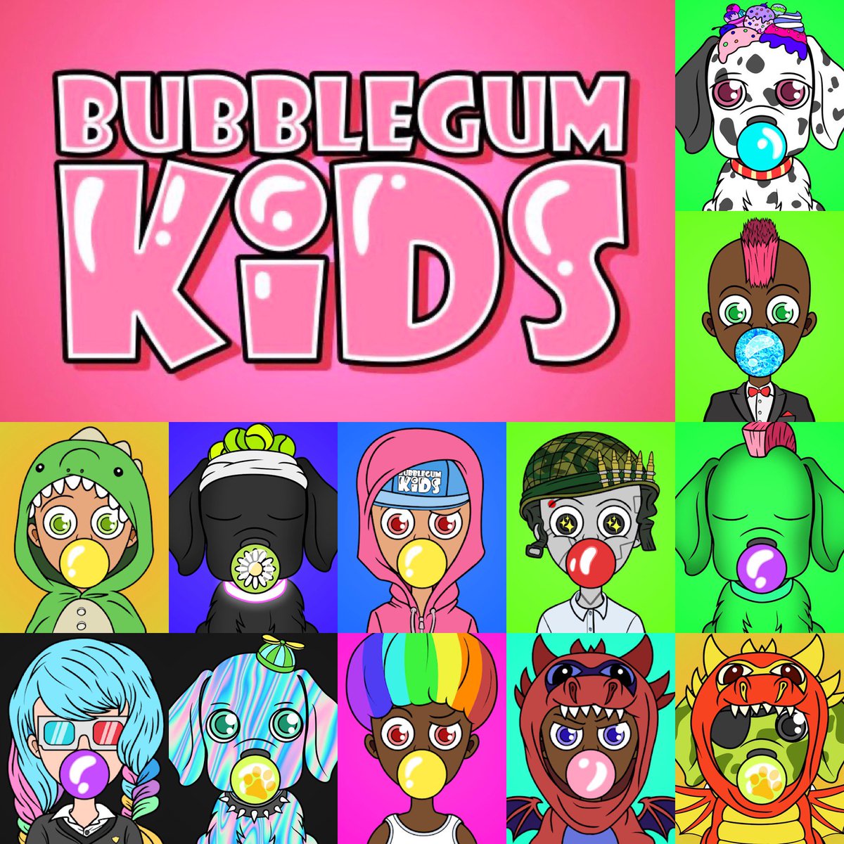 Krispy_Pigment's tweet photo. looking over the next 90 days, I’ll take @bubblegumkids_ having the best ROI of any project 🫡 

🍭 Web3 Marvel vision 
🍭 devs doxxing July 4 🍿 🎆 
🍭 highest quality animated short, comics, plushy
🍭devs doxxing 
🍭 Building universe of IP to leverage into tv/film etc.
🍭 Devs https://t.co/wN4z4uWAhx