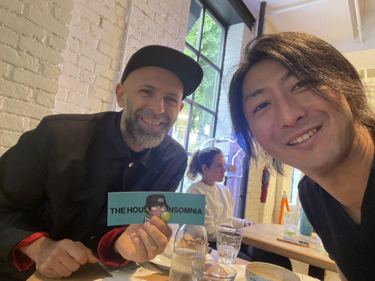 Tomoya_Kreation (@tomoya_11109) on Twitter photo Great to meet you <a href="/StefanoBrave/">Stefano.Rosso.Brave</a>!
We will collaborate with <a href="/dcaveofficial/">D-CAVE OFFICIAL</a> and <a href="/houseofinsomnia/">THE HOUSE OF INSOMNIA</a> !! Great to meet you <a href="/StefanoBrave/">Stefano.Rosso.Brave</a>!
We will collaborate with <a href="/dcaveofficial/">D-CAVE OFFICIAL</a> and <a href="/houseofinsomnia/">THE HOUSE OF INSOMNIA</a> !!