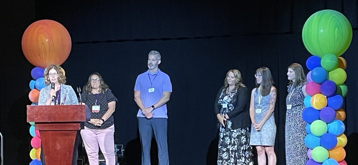 Institute4PL's tweet photo. Congratulations to our 2022 Trailblazer Award winners! @AmiePaulson9 from @ISD15 and the Steering Committee from @Kaneland302! #PLconf22 https://t.co/6cUrbqg96p