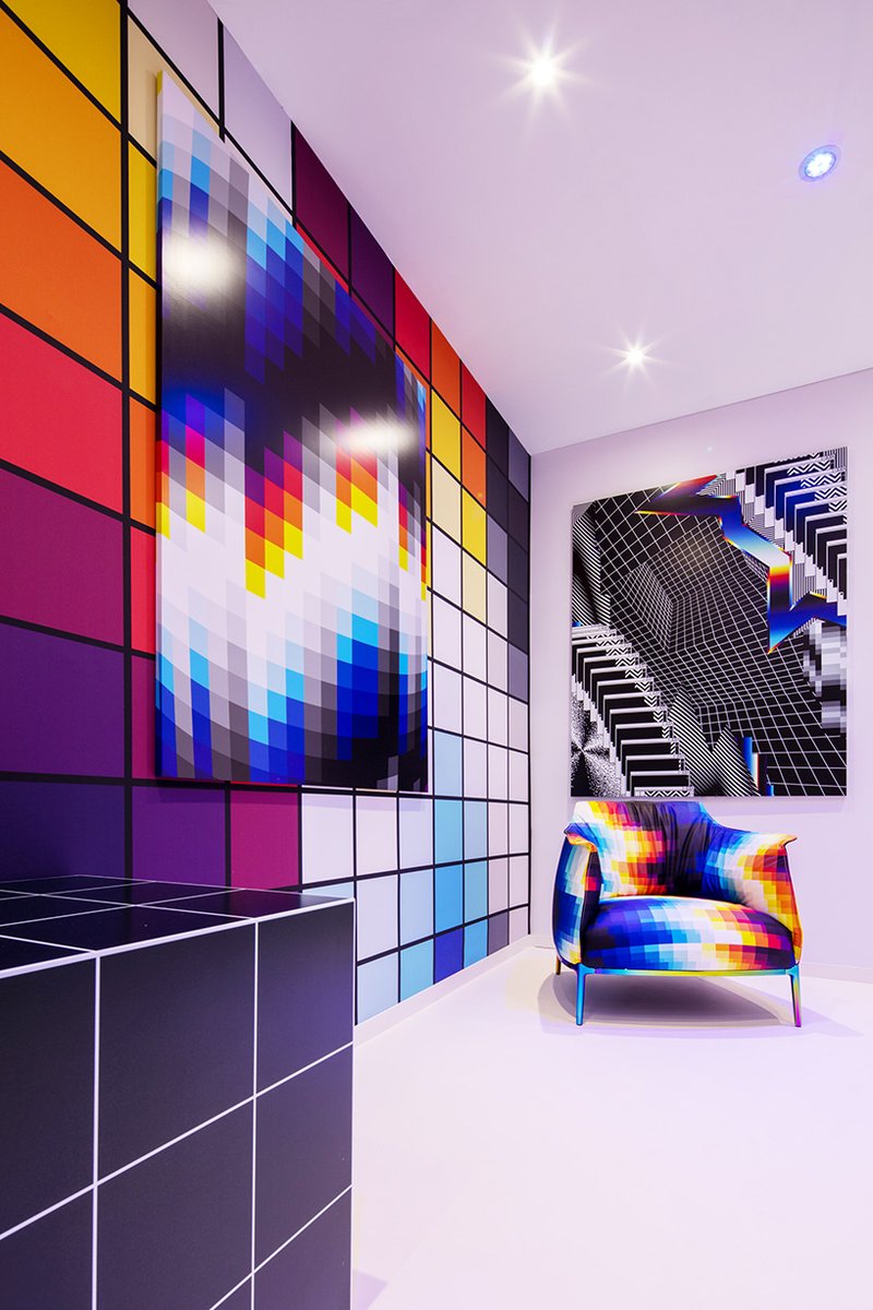 designboom's tweet image. felipe pantone and instagram design immersive 'reels superstudio' at cannes lions. designboom.com/design/felipe-…