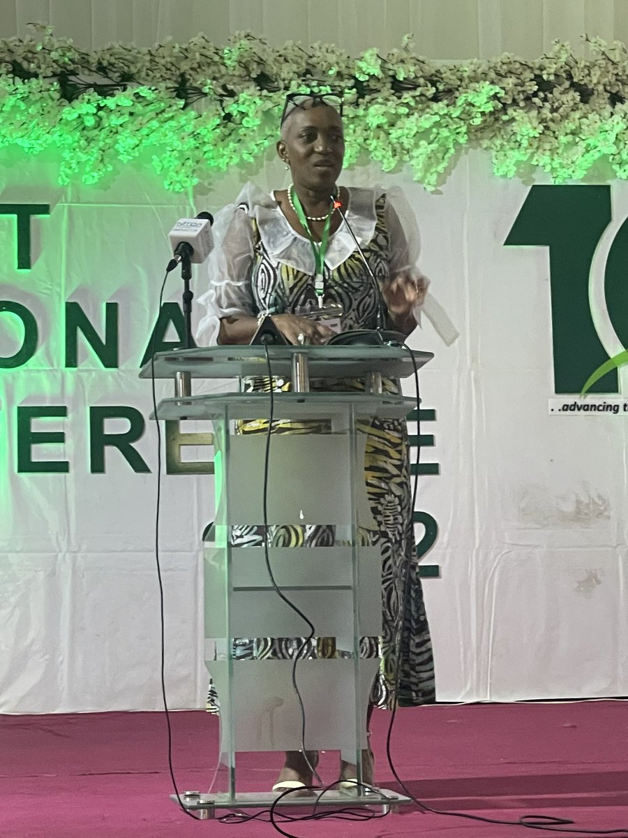 NigComSat1R's tweet photo. Earlier, President of @niwiit, @deeBayoOsibo said the theme of the conference “Unleashing Innovations: Scaling Up Digital Skills for Women and Girls,” is apt as the need cannot the overemphasised. https://t.co/jwkbHCqYzh