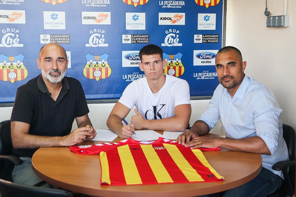 FCVilafranca's tweet image. ✍️⚽ FITXATGE 🔴🟡

𝙈𝙖𝙧𝙘 𝙍𝙖𝙮𝙤, 𝙟𝙤𝙫𝙚𝙣𝙩𝙪𝙩, 𝙥𝙤𝙩è𝙣𝙘𝙞𝙖 𝙞 𝙥𝙤𝙡𝙞𝙫𝙖𝙡è𝙣𝙘𝙞𝙖 𝙥𝙚𝙧 𝙡𝙖 𝙙𝙚𝙛𝙚𝙣𝙨𝙖 𝙙𝙚𝙡 𝙑𝙞𝙡𝙖

2️⃣0️⃣ anys 
▶️ @ecgranollers i @uesants 
2️⃣0️⃣ partits jugats la temporada passada entre aquests dos equips
⚽ 2 gols

BENVINGUT RAYO 🙌🙌