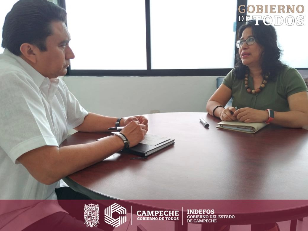 INDEFOS's tweet photo. Para sumar esfuerzos en las acciones encaminadas a la concientización entre la población del cuidado del medio ambiente, se reunieron este miércoles los titulares de #SEMABICCE, Dra. Sandra Laffon Leal, y el director de #Indefos, @JoseGuzmanChiMX https://t.co/Wd5iFZDIWg
