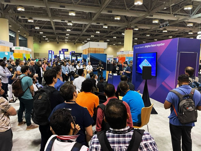 CTO_ai's tweet photo. Thank you for joining us at @kc_dot_io's talk on "How to set up a Developer Control Plane with @awscloud CDK &amp; EKS to enable self-service DevOps" at #AWSSummit Toronto. You may find us at Booth 323 if you'd like to say hi! https://t.co/vt6qD5pyQi