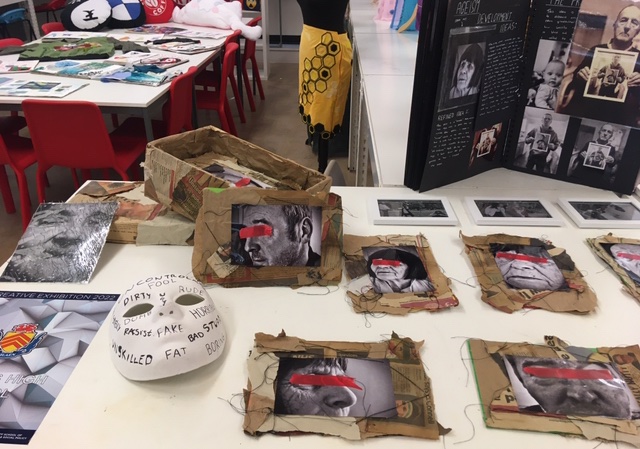 CTCathaysHS's tweet photo. What an amazing Art Show  so proud of our students @CathaysHigh_Art https://t.co/qw1SgW2u4s