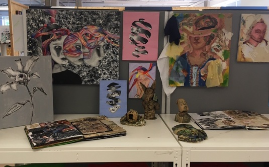 CTCathaysHS's tweet photo. What an amazing Art Show  so proud of our students @CathaysHigh_Art https://t.co/qw1SgW2u4s