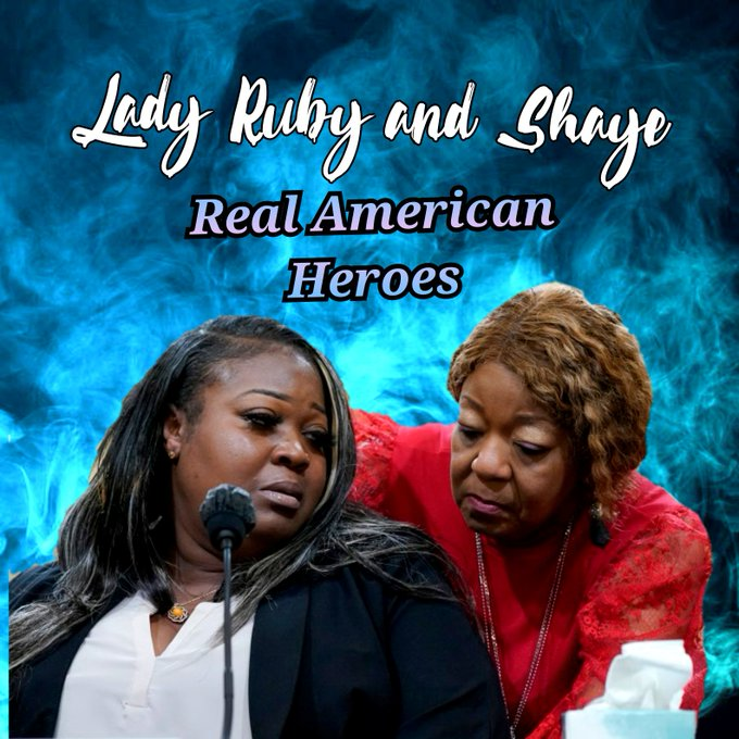 anitagreenworld's tweet photo. It is the everyday person who does the right thing every day that are the Real & True American Heros.
These 2 Ladies are a fine example of that and they deserve to have their Lives back. #Vote2SaveDemocracy #Vote2ProtectRights https://t.co/wANyUHMX4g