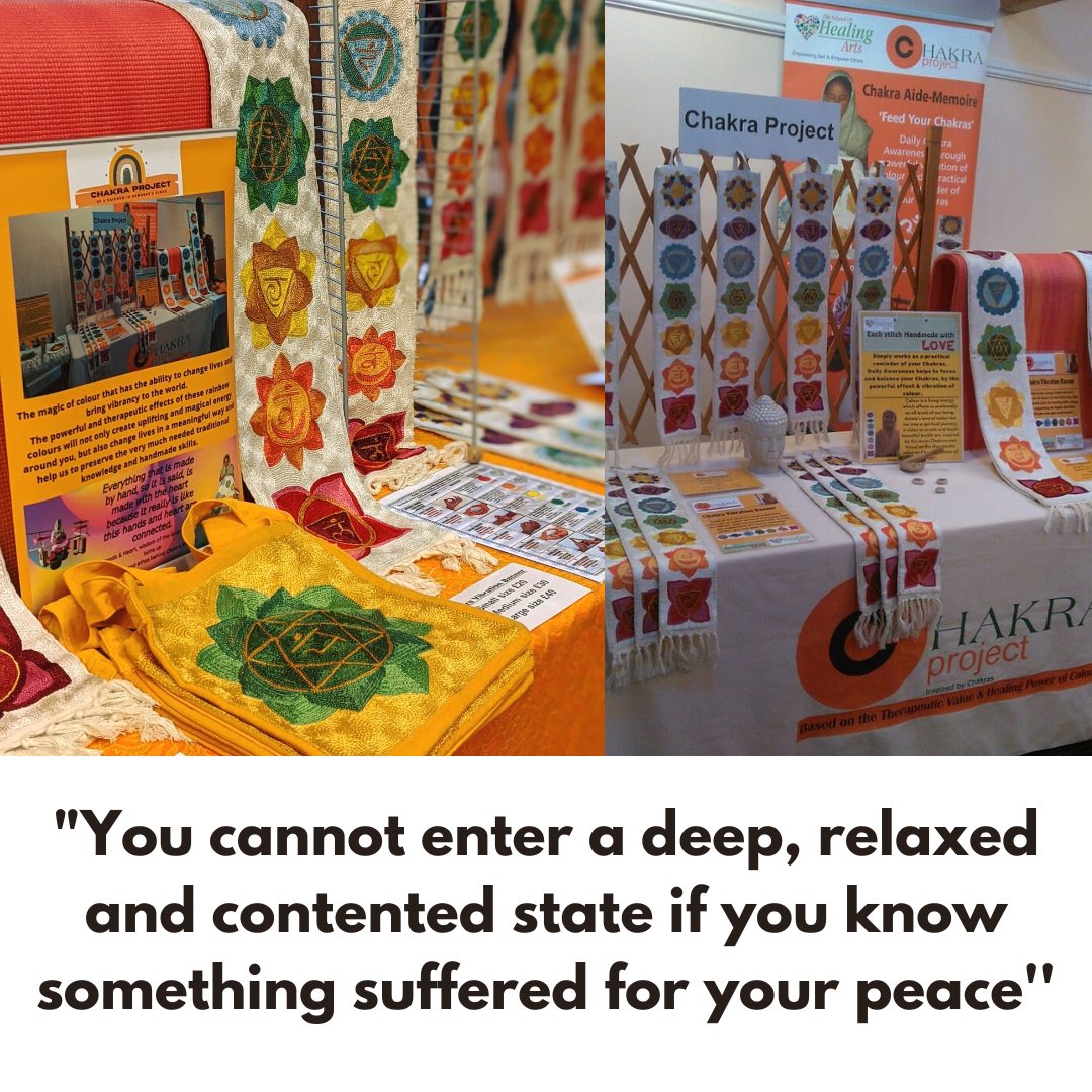 You cannot enter a deep, relaxed and contented state if you know something suffered for your peace. We believe that this concept underpins veganism.
This was more important to us for creating the vibration and healing energy of Colours in our work.