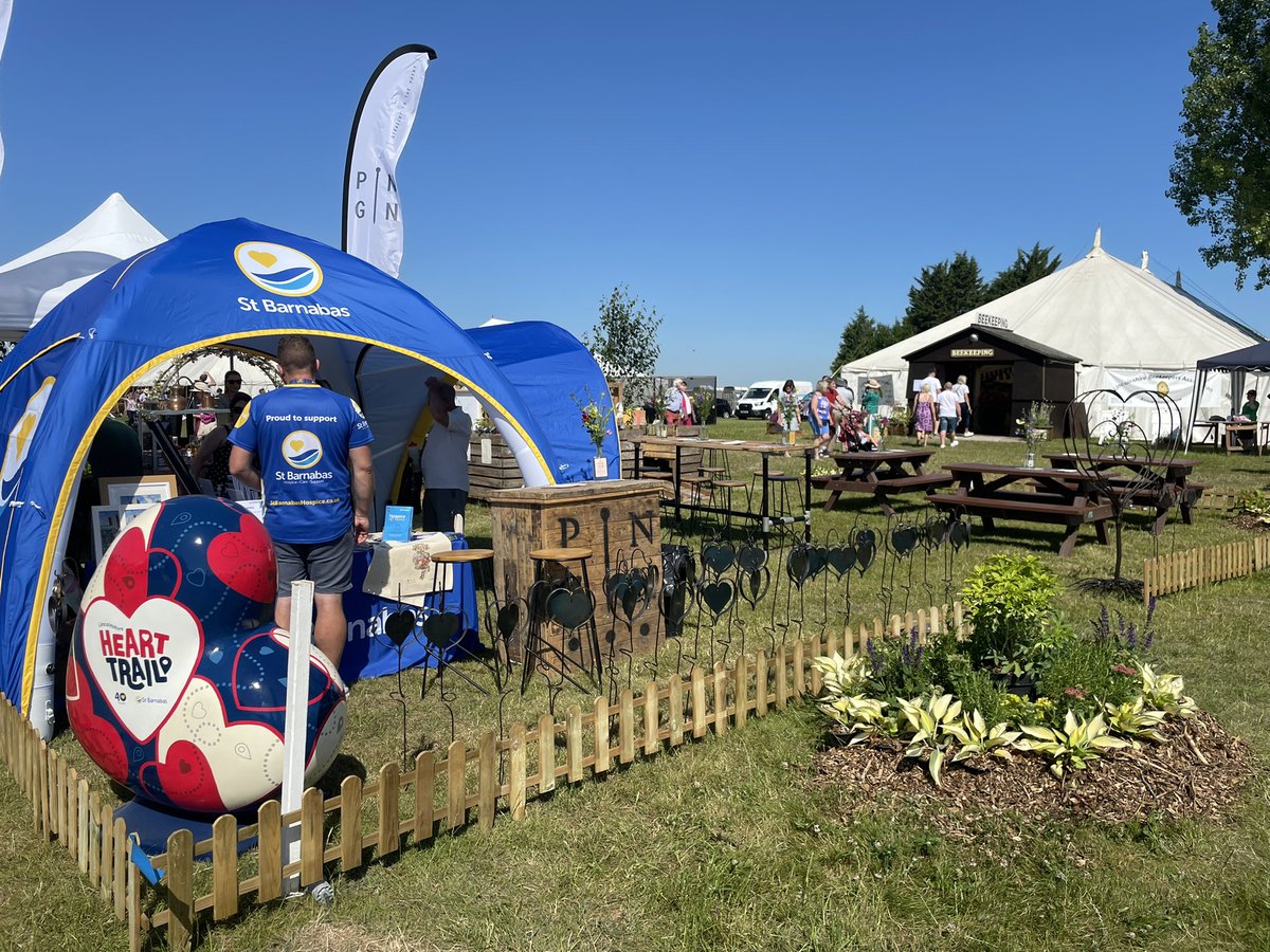 Day 1 at the #lincsshow22 was a scorcher with visitors flocking through the gates!

We've had a wonderful day with our Charity partners <a href="/pin_gin_/">Pin Gin</a> &amp; <a href="/WatersideSC/">Waterside Lincoln</a> hosting not one, but three stands offering support, advice, activities, beautiful things to buy &amp; our new Ruby gin 🍓