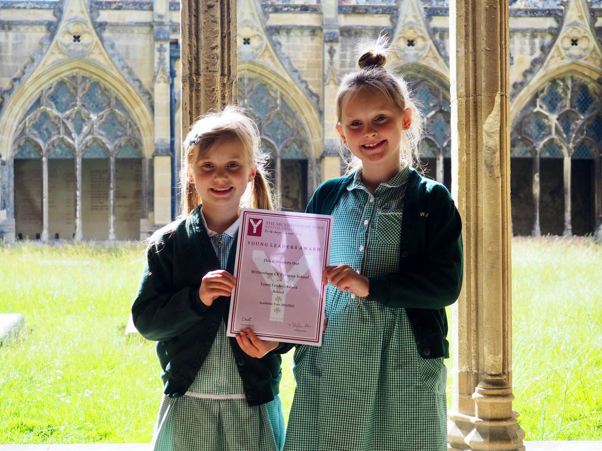 So proud of our pupils who gave a presentation at Canterbury Cathedral about the Social Action project their class have done for the Young Leaders Award. They were thrilled for the certificate to be  presented by Bishop Rose <a href="/CanterburyDio/">Canterbury Diocese</a> <a href="/ABYyouthtrust/">Archbishops' Young Leaders Award</a> <a href="/churchofengland/">The Church of England</a>
