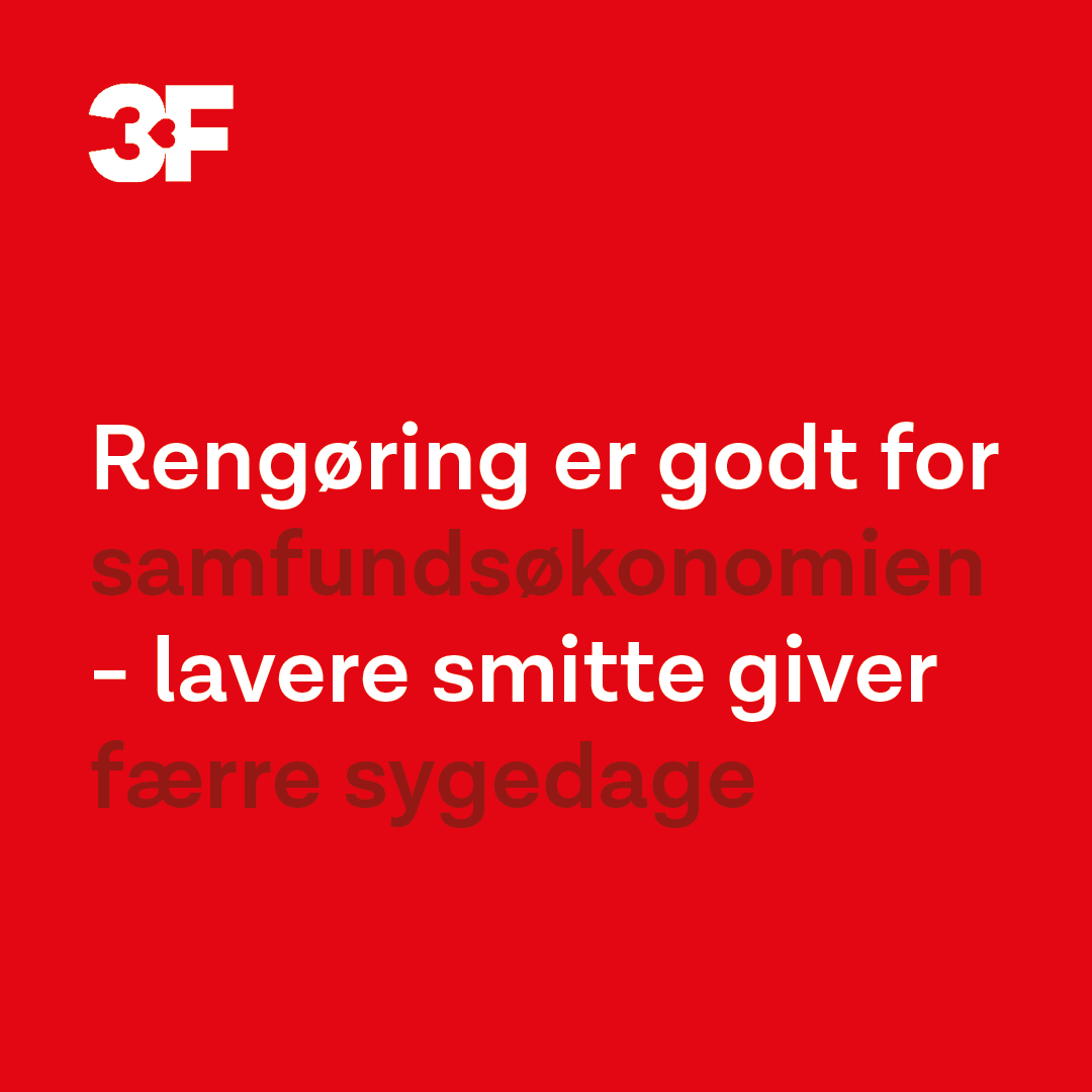 Smitten er begyndt at stige igen. Jeg vil opfordre til at @kommunerne og @regionerne forebygger smittespredningen ved at øge den gode professionelle rengøring. Både på feks skolerne og på f.eks. hospitalerne. Det kan betale sig for samfundsøkonomien @dkpol #skolechat #hygiejne