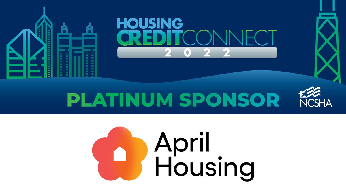 NCSHAEvents's tweet photo. NCSHA welcomes #HCC22 Platinum Sponsor #AprilHousing! Learn more about April Housing in the event app or at https://t.co/BMLmMVSjtm. https://t.co/wpVShRu0Xo