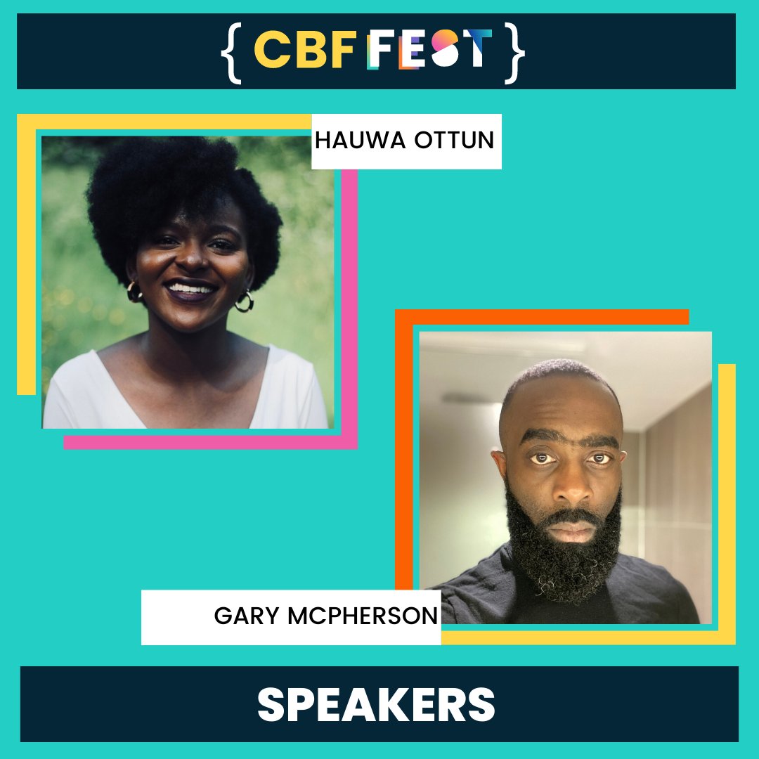 Introducing @HillaryJuma_ , <a href="/FoloraDuang/">Folora Duang-Arop</a>, Hauwa Ottun &amp; Gary Mcpherson 🎉. These amazing individuals will be speaking at this year’s #CBFFest2022 and we can’t wait to be on our stage. 

Want more information? Head over to fest.codingblackfemales.com

#womenintech #blacktechtwitter