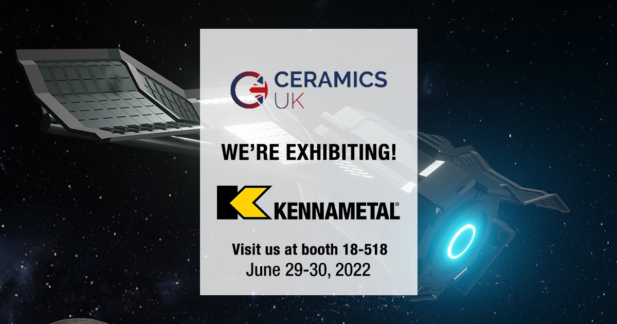 Kennametal's tweet photo. Attending #CUK22 in Birmingham next week? Stop by Kennametal Sintec™ booth 18-518 to find out how we can help you build your products more efficiently. Register here: https://t.co/TNsT62VF5t
#AMS22 #Ceramics #AdvancedMaterials #KMTKnowsHow https://t.co/EAfCmkbx9i