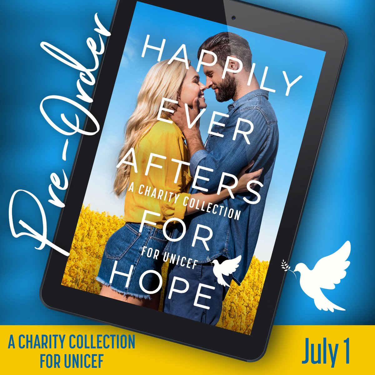 99 pennies can make a difference! 
❤️💗
I'm participating in a charity drive with a group of amazing authors. Brand new short stories.
100% of the royalties from this collection will be donated to UNICEF to support their efforts in Ukraine. 

🌻Snap it up
books2read.com/u/mY6ABG