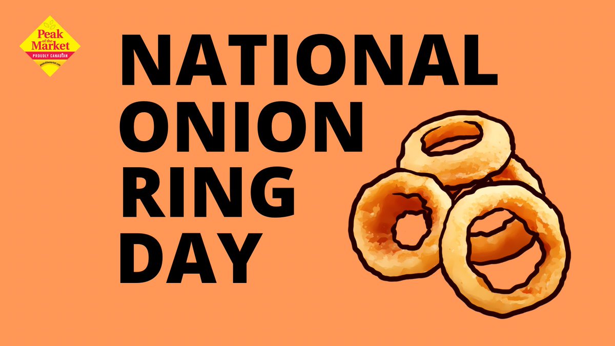 While we never like to play favourites, onions are ONE of our favourite vegetables.🧅🧅🧅🧅 #halfyourplate #NationalOnionRingDay