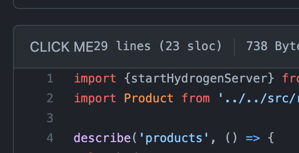 wizardlyhel's tweet photo. @github I notice the 'CLICK ME' in web interface https://t.co/nk6XnzdEVg