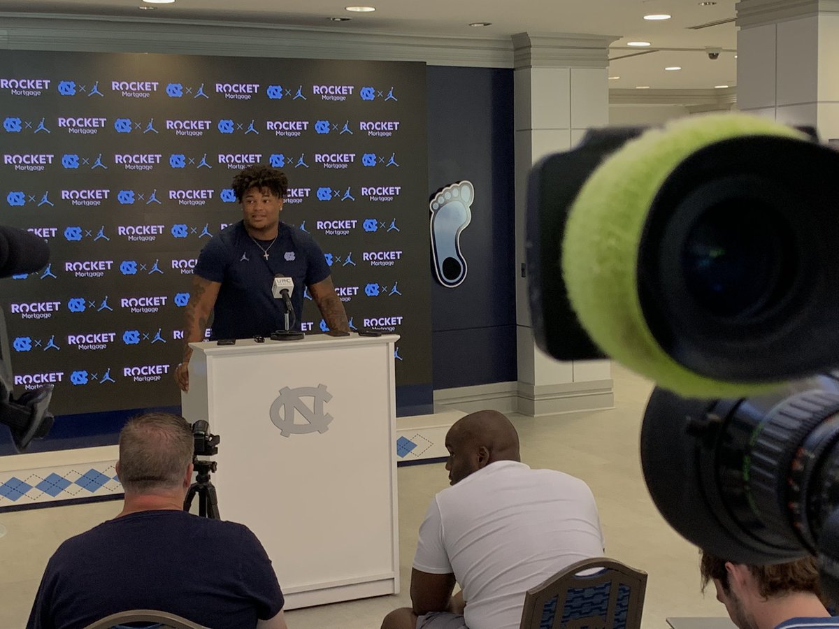 Brian Hall (@bhallwfmy) on Twitter photo Talking with <a href="/DBoyzFootball/">Dudley Football</a> alum Myles Murphy (<a href="/gmurfo1/">Myles Murphy</a>) during <a href="/UNCFootball/">Carolina Football</a> Summer Media Availability. <a href="/WFMY/">WFMY News 2</a> <a href="/WFMYhss/">WFMY HS Sports</a> <a href="/Brandon3638/">Brandon Anderson</a> Talking with <a href="/DBoyzFootball/">Dudley Football</a> alum Myles Murphy (<a href="/gmurfo1/">Myles Murphy</a>) during <a href="/UNCFootball/">Carolina Football</a> Summer Media Availability. <a href="/WFMY/">WFMY News 2</a> <a href="/WFMYhss/">WFMY HS Sports</a> <a href="/Brandon3638/">Brandon Anderson</a>