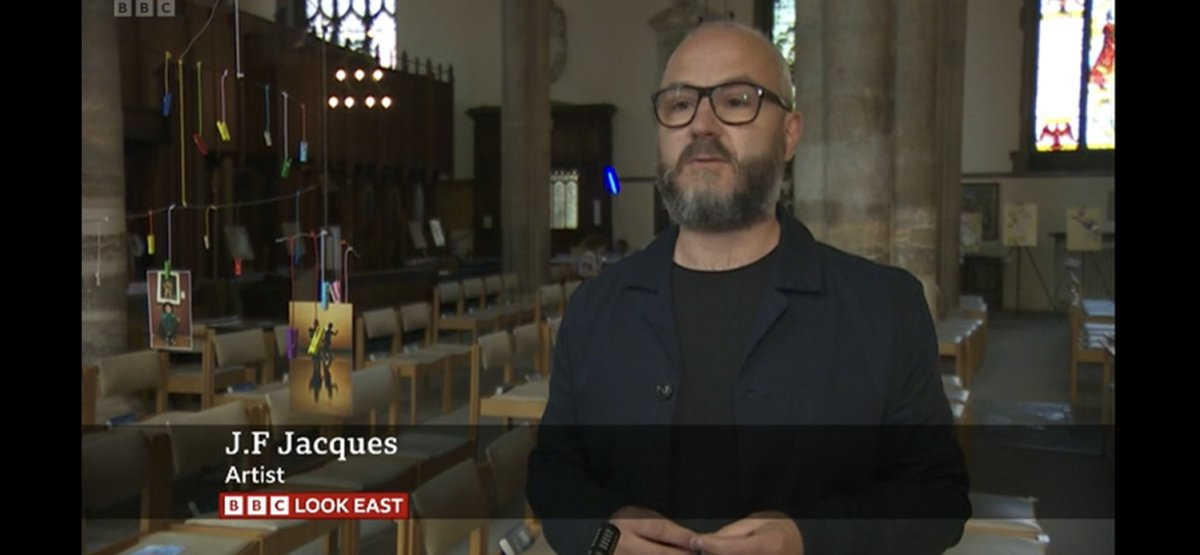 JFJacques14's tweet photo. Delighted to have been able to talk to the BBC about MIDAIR, an installation exploring migration and memory @RefugeeWeek https://t.co/J5yDCqxbTx
