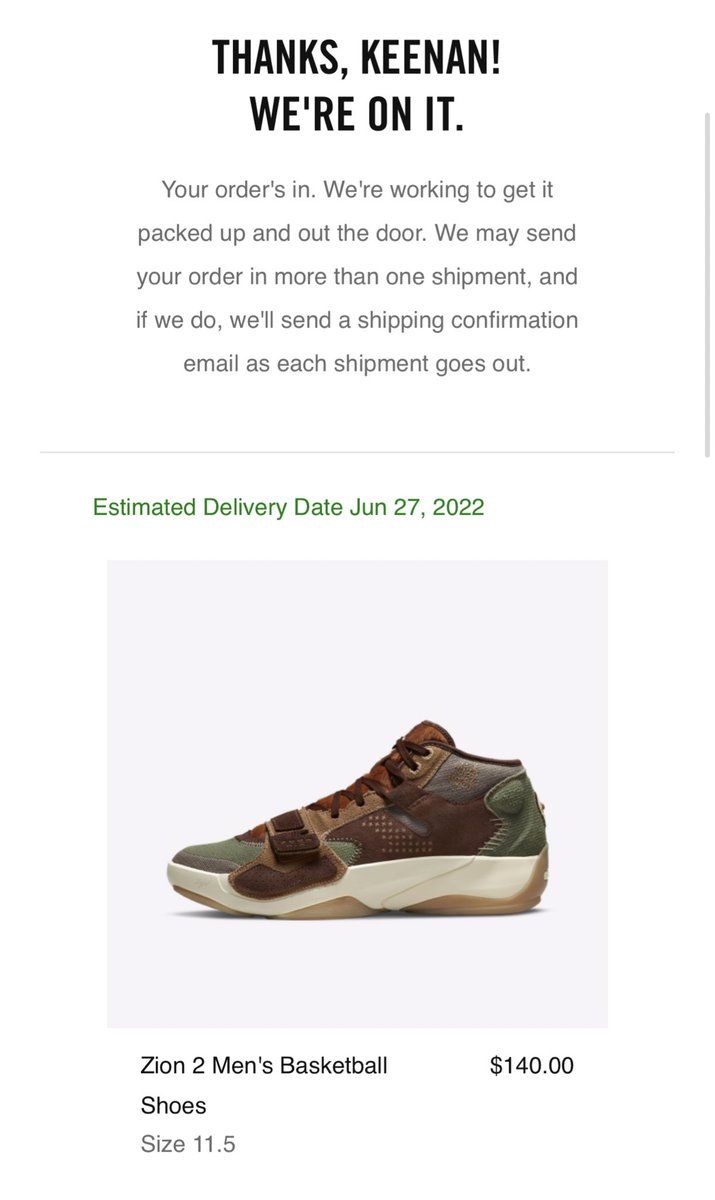 Hey <a href="/Zionwilliamson/">Zion Williamson</a>  lemme get them 1s too big fella!