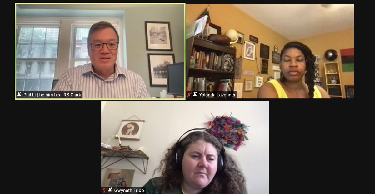 TrustBasedPhil's tweet photo. “#Trustbased is more than just the grantmaking, that’s where sometimes it gets lost. It’s really this larger ecosystem. Are we showing the staff we trust them, and how they engage with one another? We all play a role #beyondthecheck. -Phil Li, (@RSClarkFdn). https://t.co/KXH5b89Ud3