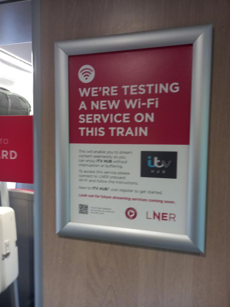 Feedback.  Poor.  From Newcastle to Newark just about got through menus to select something .... and time to get off! <a href="/LNER/">London North Eastern Railway</a>