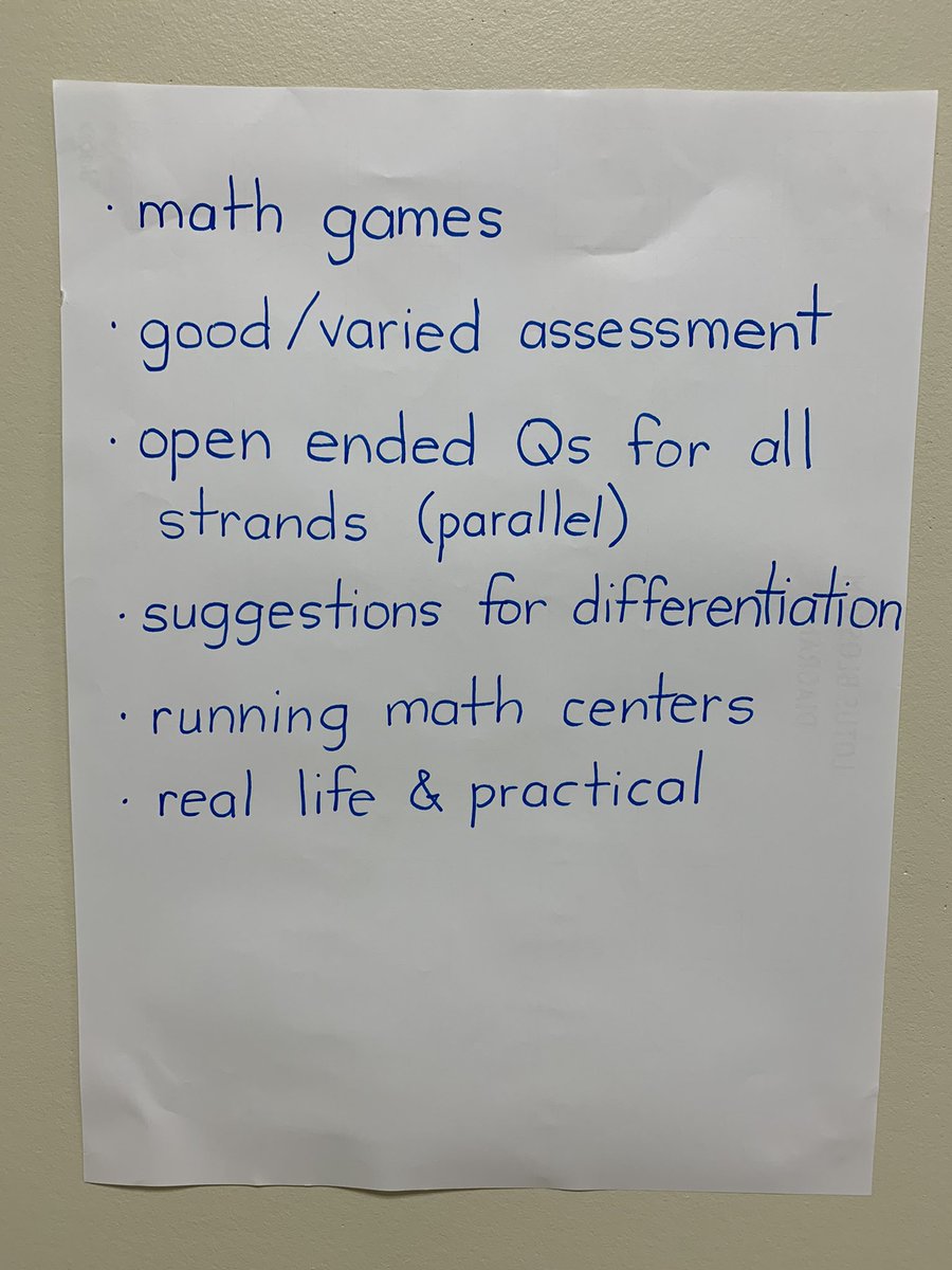 When you ask for the complete wish list to have in a perfect math resource and then realize after a day of PD that this checks all the boxes! All ready to go for September 🙌 #rcdsb #rcdsbmath #mathup