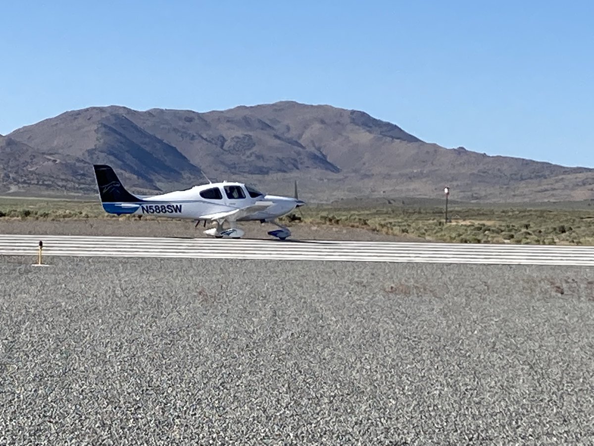 mtnlionaviation's tweet photo. Congratulations to Chase Bradshaw as he departs for his very first solo flight at the Reno Stead Airport. 

Keep up the hard work Chase!

#cirruslife @Cirrus_Aircraft https://t.co/ORdjhTcONd