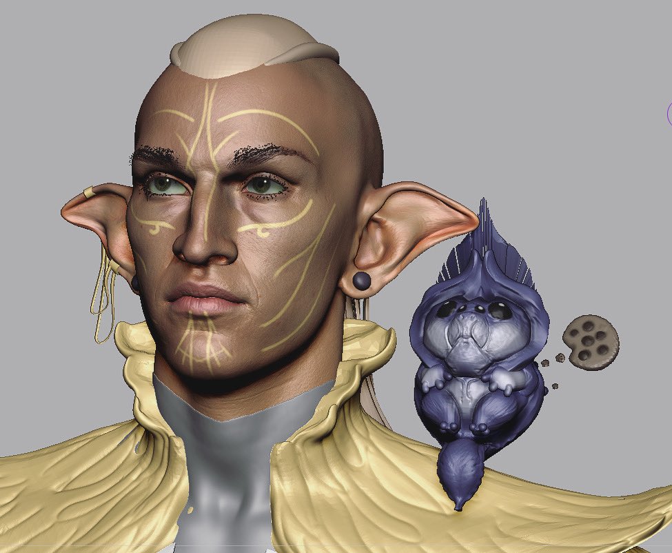 Changed up the design of the bilfyardian toad to make it more alien Fun Fact- bilfyardian toads are named because they mimic earth toads noises which they believe will scare away predators. This has the adverse effect due to the fact that toads are not native to their dimension.