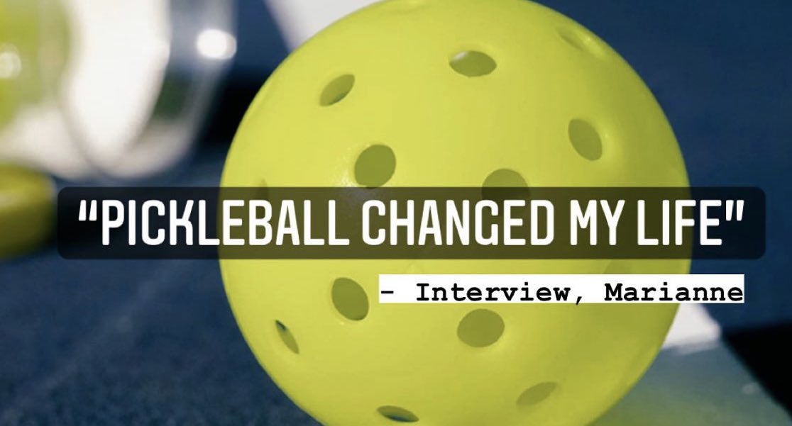 Pickleballdoc's tweet photo. Interview quotes … #pickleballmovie #pb_gamechanger https://t.co/cqGlWz119L