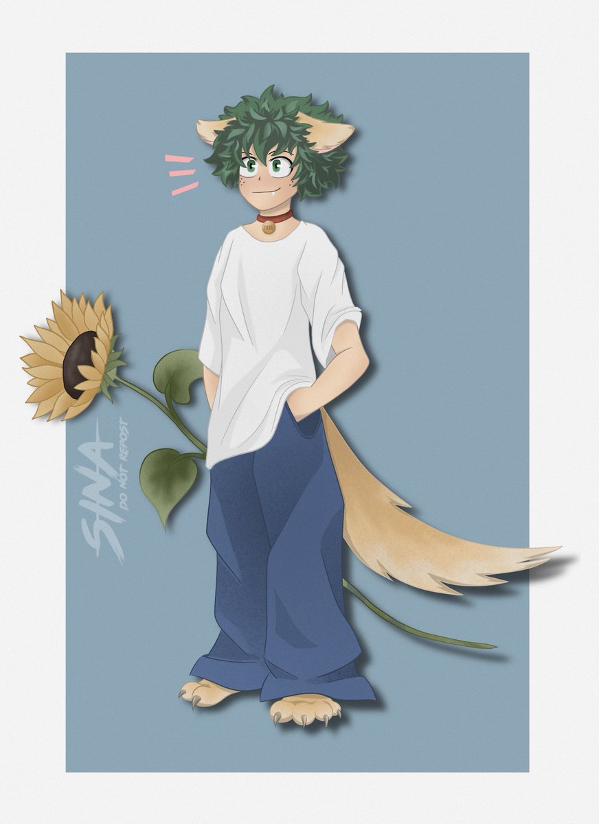 lostsouldan's tweet image. golden boy 🌻💛

—— #deku
