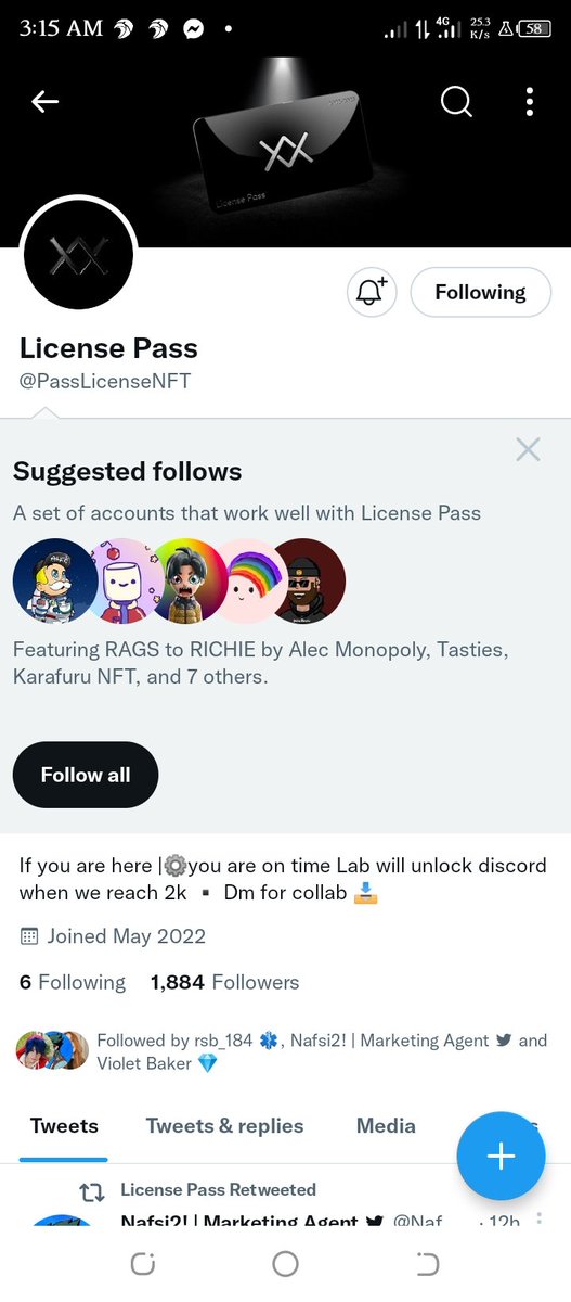 Winwin_self's tweet photo. @GiveAwayHost @PassLicenseNFT Done ❤️ https://t.co/iOmQ7Ns4V3