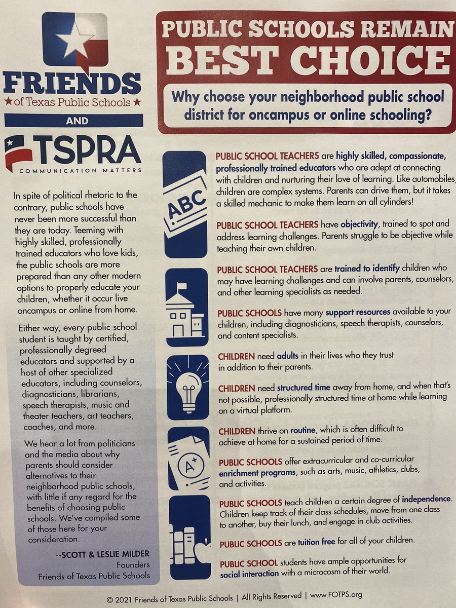 Guest speaker <a href="/smilder/">Scott Milder</a> of <a href="/FRIENDStxps/">FOTPS</a> reminded us at the TETL Summer Clinic over lunch about all of the amazing people and all of the great work happening in TX public schools!  #TETL2022