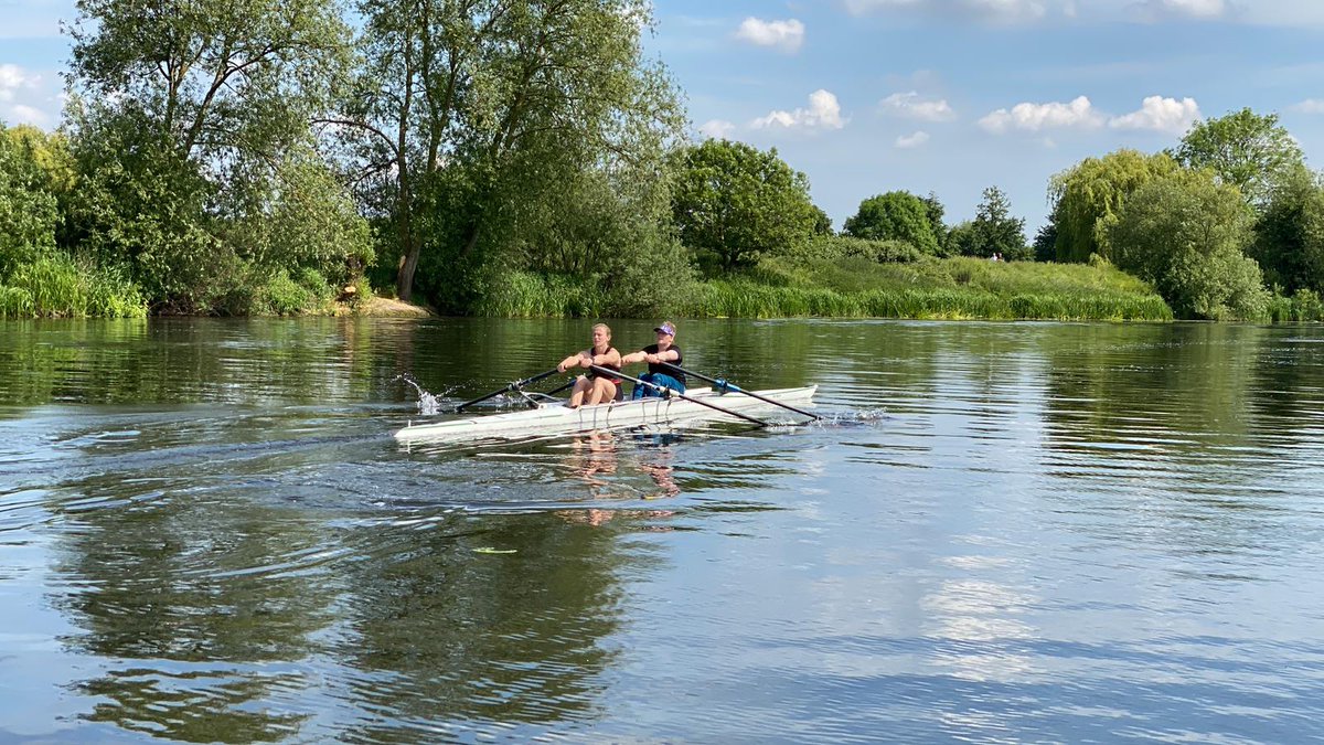 RAPTCRowing's tweet photo. Recently members of the squad joined @Armyrowingclub for a few days out on the water at @devilselbow_rc. 

Sculling, sweep, solo, pairs, fours, this was a great opportunity to refresh skills and build confidence on the water.

@RAPTC_Official 
#RAPTC #backonthewater https://t.co/RsCZ2ouQ6M