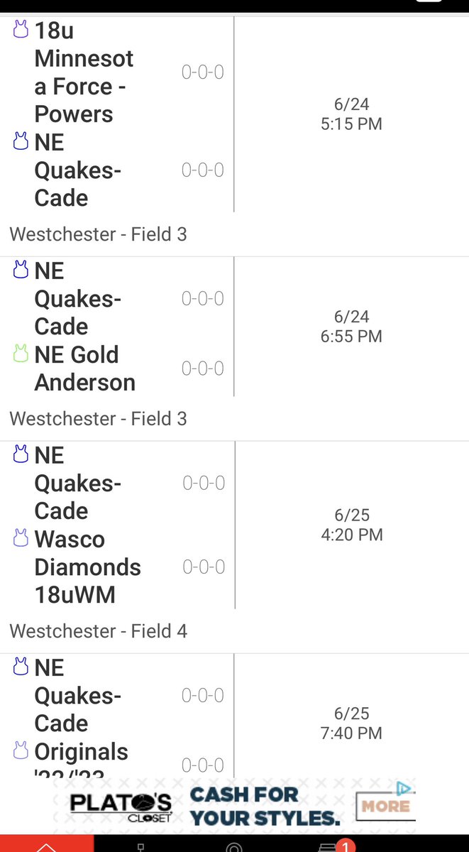 Nebraska Quakes National 18U tweet media