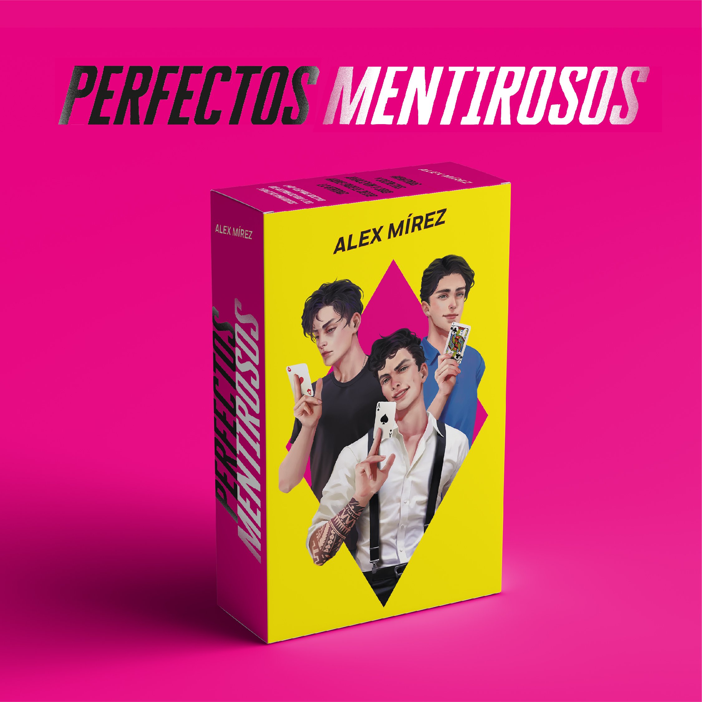 Alex Mírez on X: Pack edición especial de Perfectos Mentirosos (2 libros)  con caja ilustrada estará disponible el 7 de julio en  para quien  pueda adquirirlo ❤️  Feliz de que @