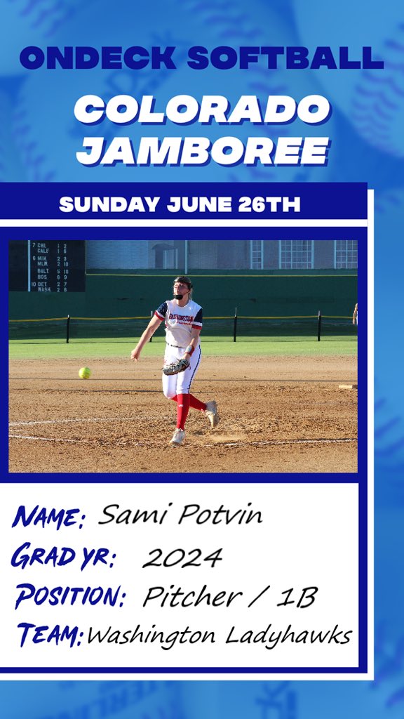 I’m so excited <a href="/ondecksoftball/">OnDeck Softball 🥎</a>