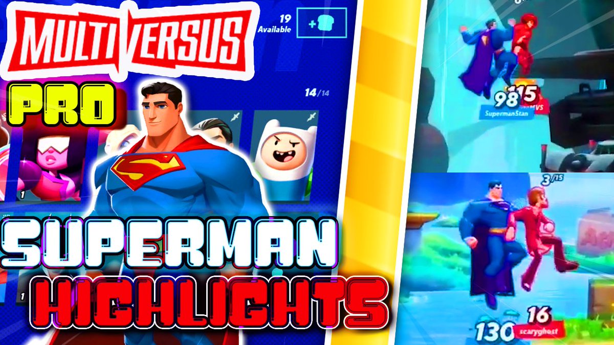 made it easier for you to see the cool stuff - youtu.be/LAEnUE21BGk

#MultiVersus #MultiversusLeaks #gaming #ps5 #xbox #fgc #gaming #dccomics